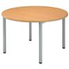 Sonix Table Circular 25mm Top H720xDia1200mm Beech Ref 24