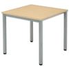 Sonix Table Square 25mm Top W800xD800xH720mm Maple Ref 23 - 23