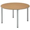 Sonix Table Circular 25mm Top H720xDia1200mm Oak Ref 24 - 24