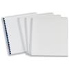 GBC Comb Binding Covers Optimal Matt Silk White [Pack 50x2] - CEO80070