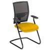 Adroit Zeste Visitors Chair Cantilever High Mesh Back H520mm - 433408