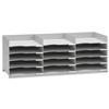 Fast Paper easyOffice Organizer Horizontal 15-Slot W860xD320xH330mm Grey Ref EO532.02