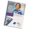 GBC Report Covers Front PVC Leathergrain White [Pack 25x2] - CR140070