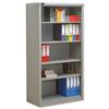 Trexus Plus Open Cupboard4-Shelf W915xD460xH1780mm Grey - OP703618COM