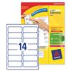 Avery Laser Address Labels White 14/Sheet - L7163-500 [7000 Labels]