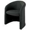 Adroit Tub Reception Chair Omega Plus Fabric Back H330mm - 7817On