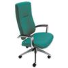 Adroit Vie Executive Armchair Synchro-tilt High Back H740mm W520xD550xH430-540mm Jade Ref 2760-4