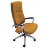 Adroit Vie Executive Armchair Synchro-tilt High Back H740mm W520xD550xH430-540mm Sunset Ref 2760-4