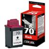 Lexmark No.70 Inkjet Cartridge Page Life 600pp Black Ref 12AX970E