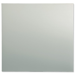 Sigel Artverum High Quality Tempered Glass Magnetic Board With Fixings 480x480mm White Ref GL111