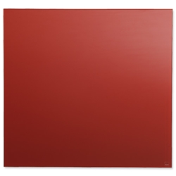Sigel Artverum High Quality Tempered Glass Magnetic Board With Fixings 480x480mm Red Ref GL114