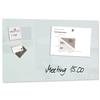 Sigel Artverum High Quality Tempered Glass Magnetic Board With Fixings 780x480mm White Ref GL131