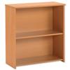 Trexus Basics Budget Bookcase Low Height W740xD340xH822mm - 461618