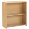 Trexus Basics Budget Bookcase Low Height W740xD340xH822mm Oak - 461706