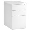 Sonix 2 Filing Pedestal Desk High 3-Drawer W440xD600xH720mm White Sonix 2 Filing Pedestal Desk High 3-Drawer W440xD600xH720mm White