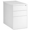 Sonix 2 Filing Pedestal Desk High 3-Drawer W440xD800xH720mm White Sonix 2 Filing Pedestal Desk High 3-Drawer W440xD800xH720mm White