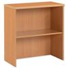 Trexus Modular Storage System Large Shelf Unit with One Shelf  W750xD400xH812 Beech