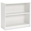 Sonix Low Bookcase with Adjustable Shelf and Floor-leveller Feet W1000xD400xH915 White