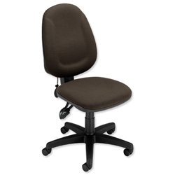 Trexus Plus High Back Asynchronous Posture Chair Seat W460xD450xH460-590mm Backrest H510mm Charcoal