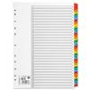 5 Star Index 150 gsm Card with Coloured Mylar Tabs 1-31 A4 White