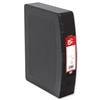 5 Star Box File Polypropylene with Twin Clip Lock Foolscap Black