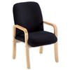 Trexus Plus Reception Armchair Wood Upholstered Seat W490xD460xH500mm