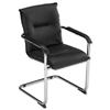 Trexus Annapolis Cantilever Visitors Chair Leather Back H420mm Seat