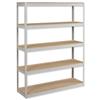 Influx Archive Shelving Unit Heavy-duty Extra Wide 5 Shelves - 464678