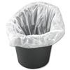 5 Star Waste Bin Liners White [Pack 1000] - 465136