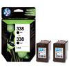 Hewlett Packard [HP] No. 338 Inkjet Cartridge 2x11ml Black CB331EE [Tw
