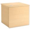Sonix Modular Reception Corner Desk Rectangular W800xD800xH740mm Maple