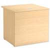 Sonix Modular Reception Desk Rectangular W800xD800xH740mm Maple