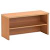Sonix Modular Reception Desk Riser / Top Box W800xD300xH370mm Oak