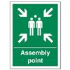 Stewart Superior Fire Assembly Point Sign 400x600mm - KS009PVC