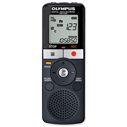 Olympus VN-7700 Digital Notetaker Recorder 2GB Black Ref VN7700