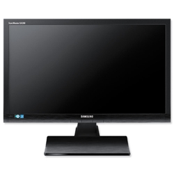 Samsung Monitor LED DVI Resolution 1280x1024pxl 250cd/m2 19inch Black Ref S19A450BR