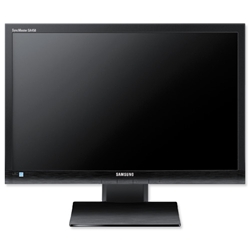 Samsung Monitor LED DVI Resolution 1440x900pxl 250cd/m2 Widescreen 19inch Black Ref S19A450BW