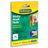 Sellotape Sticky Hook Pads 96 Pads 20x20mm Yellow Ref 504050 - 504050
