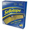 Sellotape Sticky Hook Strip 25mmx12m Yellow - 1445179