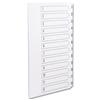Concord Presentation Index Unpunched White Mylar [Pack 10] - 75301