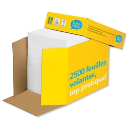 Data Copy Everyday Printer Paper 80gsm Non-Stop Box No Wrap A4 White Ref 85704 [2500 Sheets]