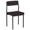 Trexus Side Chair Stackable Steel Frame Upholstered Seat