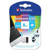 Verbatim Netbook Storage Drive USB 2.0 Miniature Read 10MB/s - 43940