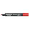 Staedtler Lumocolor Permanent Marker Bullet Tip 2mm Line Red - 3522
