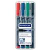 Staedtler Lumocolor Compact Permanent Marker Line Width - 342WP4