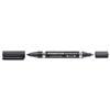 Staedtler Duo Permanent Marker Bullet Tip Fine 0.6mm and - 3489