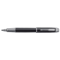 Parker IM Fountain Pen Black Chrome Trim Ref S0856270