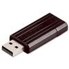 Verbatim PinStripe Drive USB 2.0 Retractable Read 10MB/s - 49062