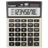 Canon LS-80TEG Calculator Desktop Battery/Solar Power Tax 8 Digit 4 Key Memory Grey Ref LS80TEG