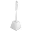 Toilet Brush Set with Holder White